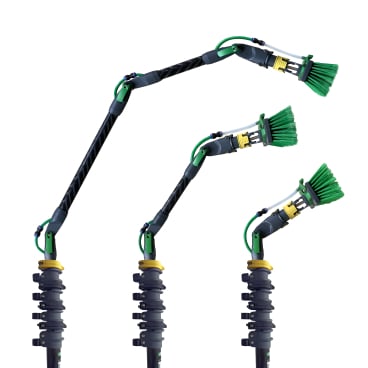 UNGER nLite Connect Winkeladapter kombiniert - mehrstufiges Winkelsystem im Einsatz - Med-Praxisbedarf