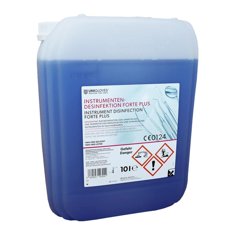Instrumentendesinfektion Forte Plus Flasche 1 Liter - viruzid, bakterizid, fungizid - Med-Praxisbedarf