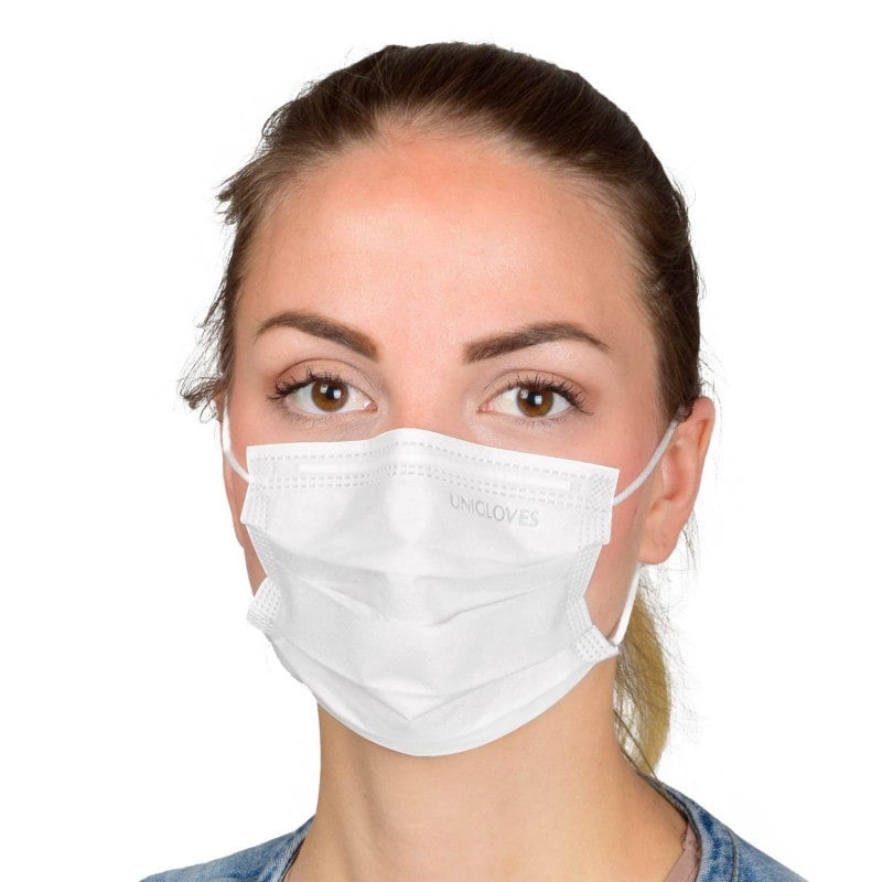 UNIGLOVES Mundschutz small OP-Maske - unsteriler Mund-Nasen-Schutz für Kinder und Erwachsene - Med-Praxisbedarf
