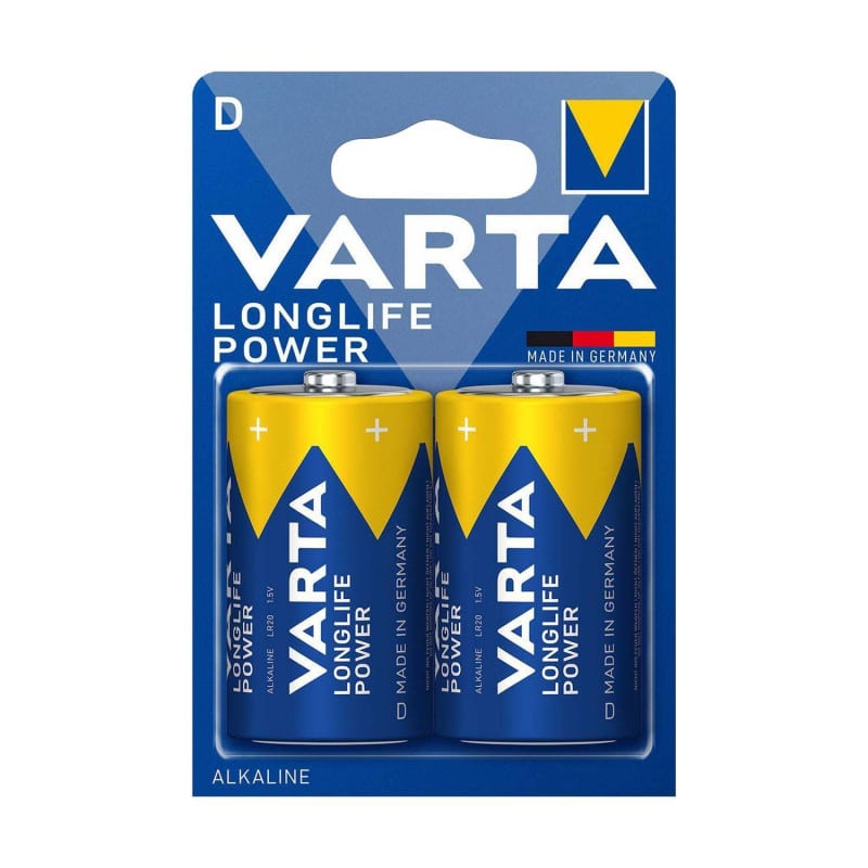 Varta Longlife Power Mono D Batterie LR20 - 1,5 Volt, 16,5 Ah für Einmalgebrauch in Medizinprodukten - Med-Praxisbedarf