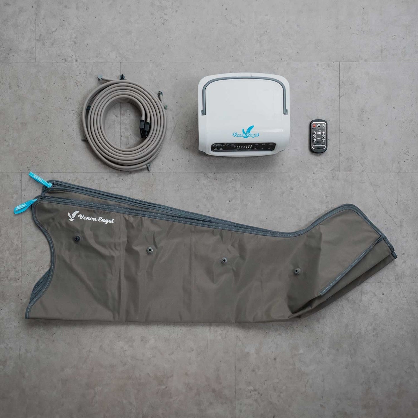 Venen Engel 4 Premium mit Lymph-Flow Pants - Komplettset für Lymphdrainage und Massage - Med-Praxisbedarf
