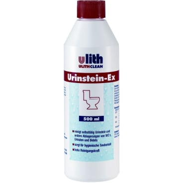Ulithclean Urinstein-EX Reiniger - entfernt Urinstein in WCs, Urinalen und Bidets - Med-Praxisbedarf