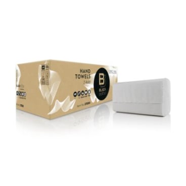 BlackSatino Papierhandtücher Original Z-Falz - 20,6 x 24 cm für Arztpraxen - Med-Praxisbedarf