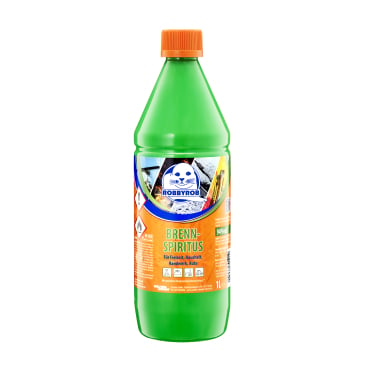 ROBBYROB Brennspiritus Agraralkohol - ethanolhaltiger Spiritus als Brennstoff und Reiniger - Med-Praxisbedarf