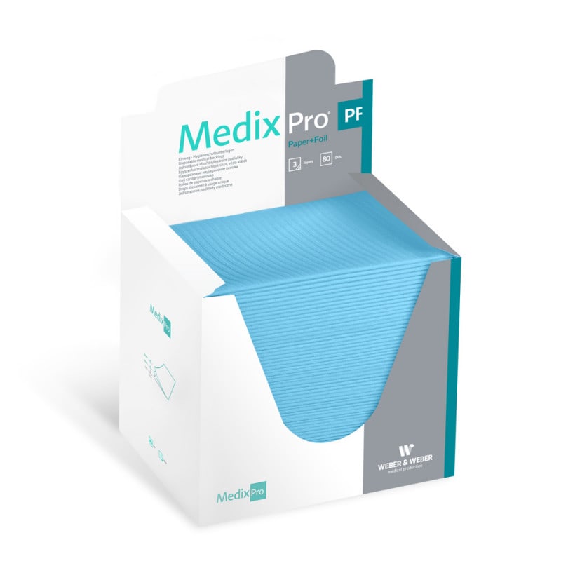 Praktische MedixPro Schutzunterlagen - schrankfertig verpackt, einfach entnehmen - Med-Praxisbedarf