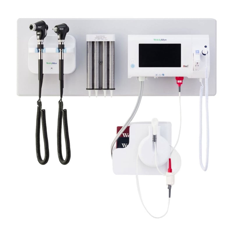 Welch Allyn Green Series 777 Wandeinheit - Kompakte Diagnostik-Station für die Praxis - Med-Praxisbedarf