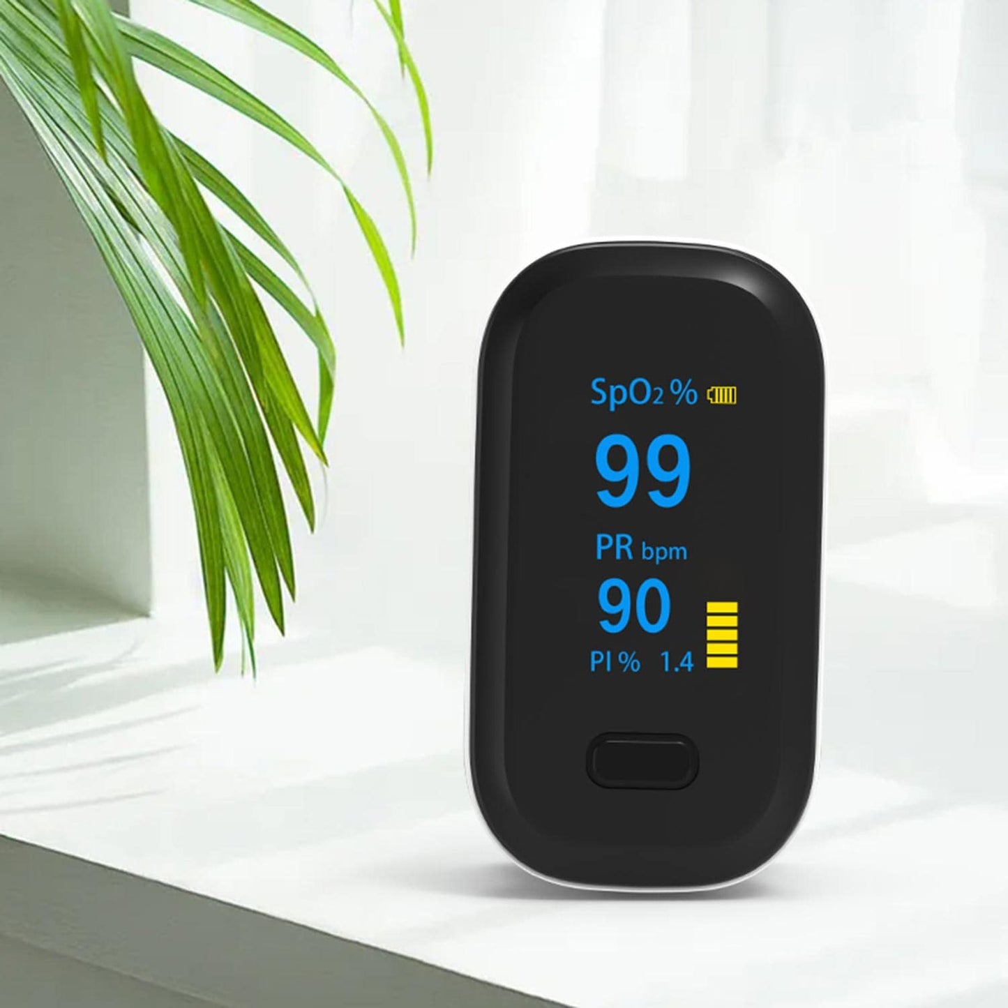 Detail des YK-80B Pulsoximeters - kompaktes Design, für medizinische Überwachung zu Hause oder Praxis - Med-Praxisbedarf