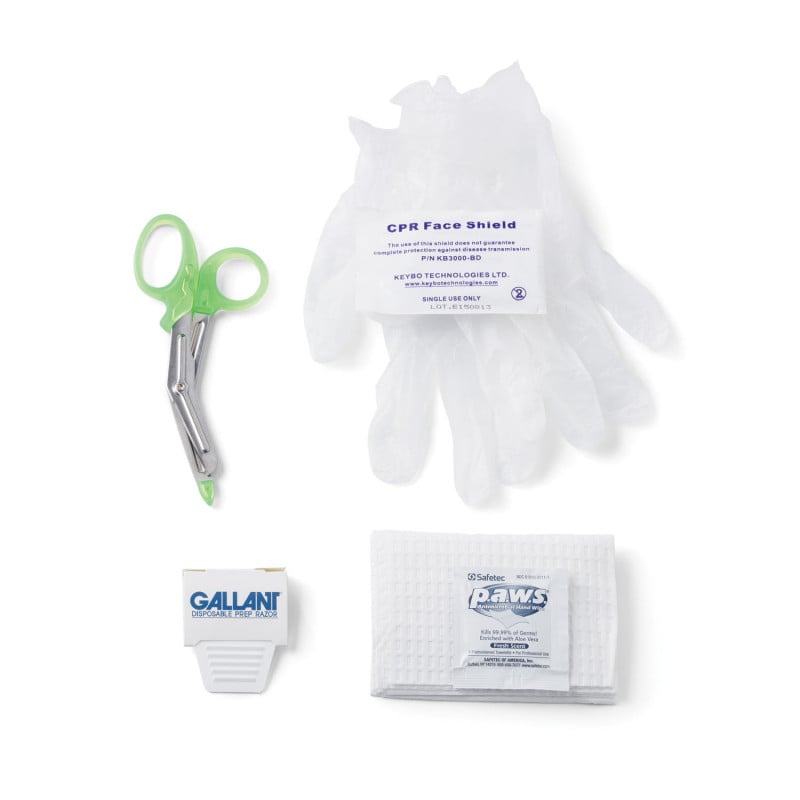 CPR-D-padz® Zubehörkit für Reanimation - Set für hygienische Herz-Lungen-Wiederbelebung - Med-Praxisbedarf