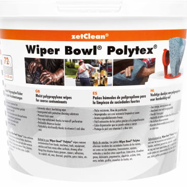 Wiper Bowl Reinigungstuch Packung - praktische Feuchttücher für die schnelle Desinfektion medizinischer Oberflächen - Med-...