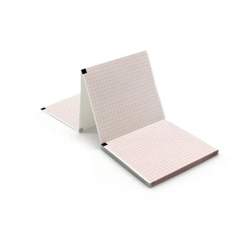 EKG-Papier für iMac 12 pro von Zoncare - Breite 112 mm, Blattlänge 100 mm, hohe Qualität - Med-Praxisbedarf