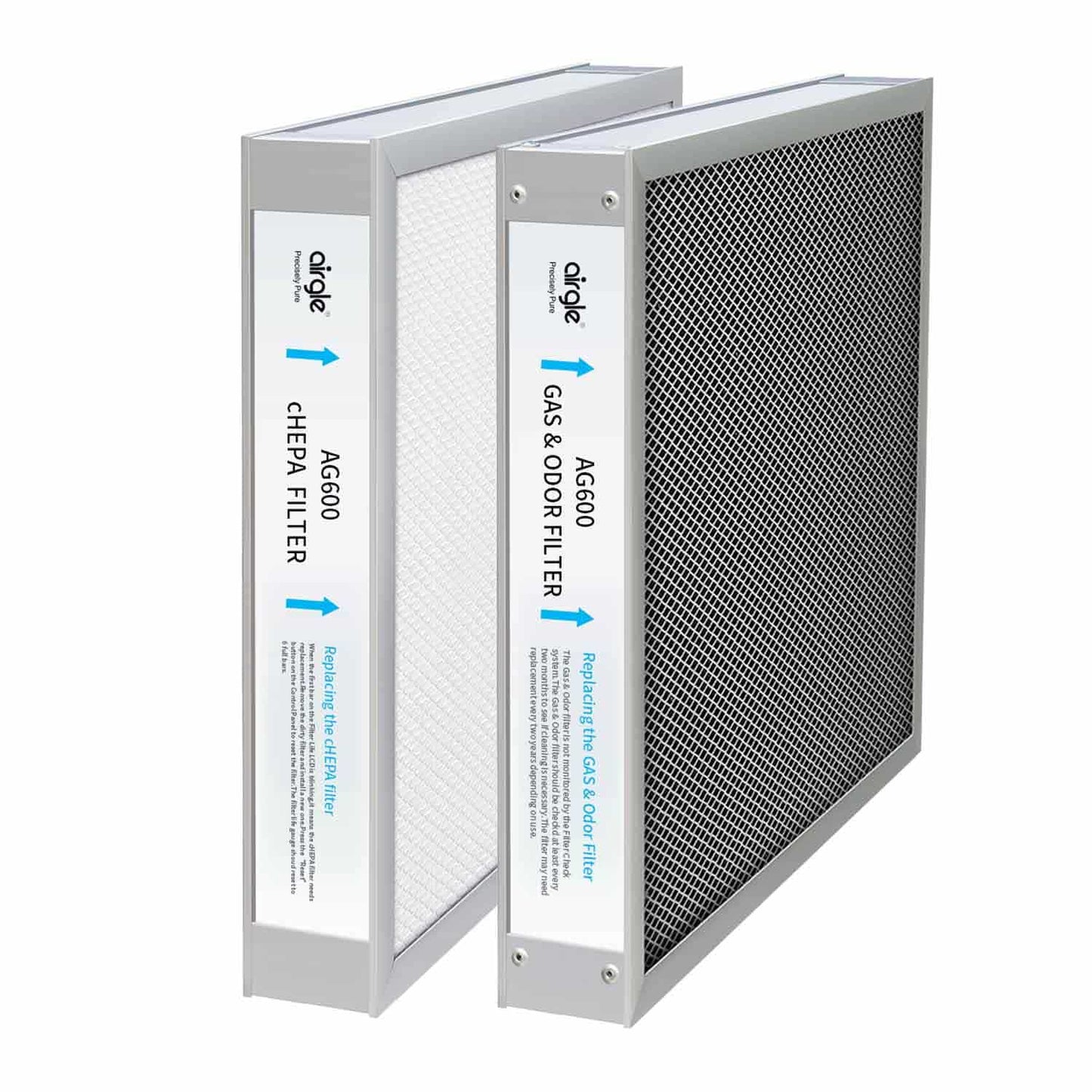 Airgle AG600 Luftdesinfektionsgerät Detailansicht - Hochleistungsfilter und Luftdurchsatz - Med-Praxisbedarf