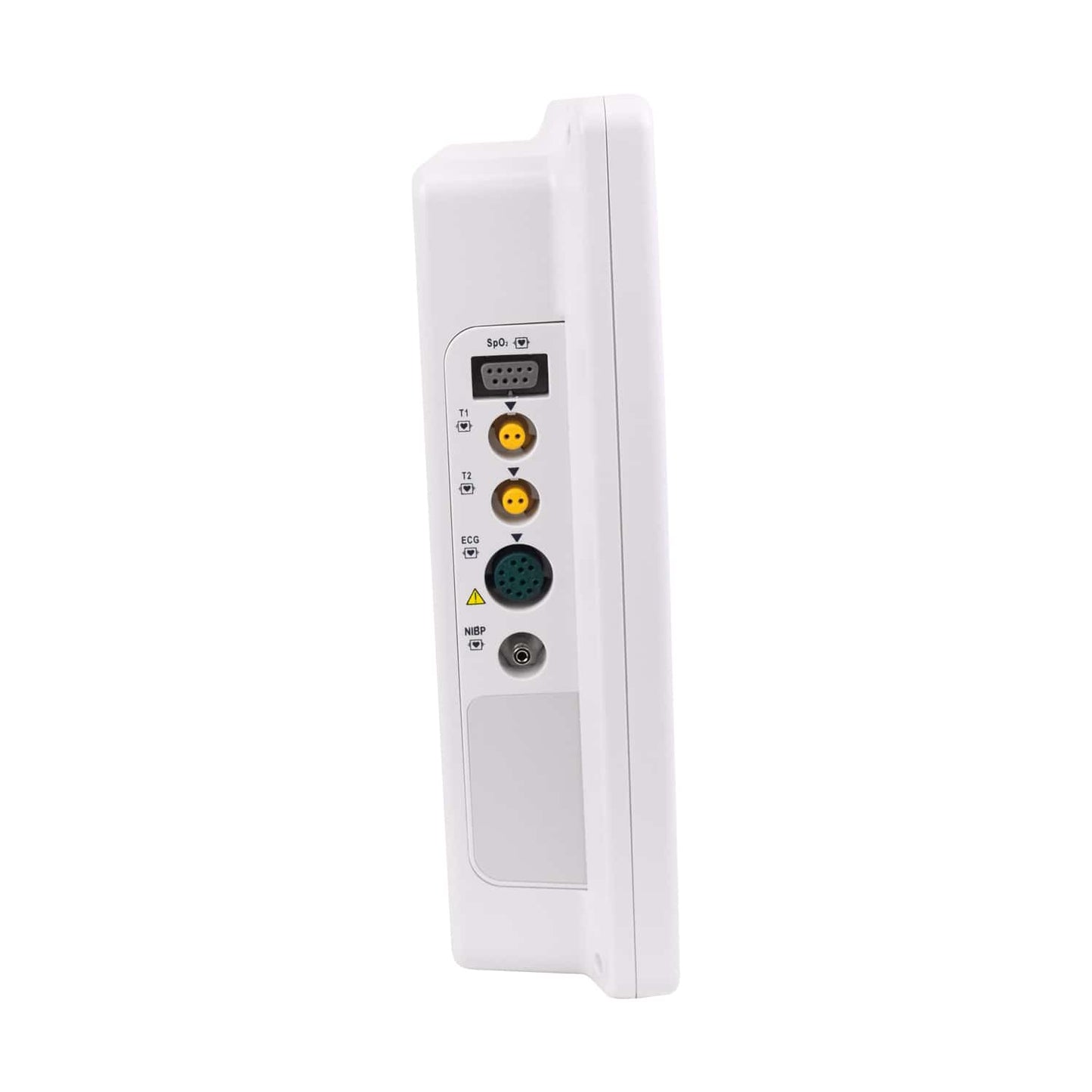 Bistos BT-770 Monitor - Seitenansicht mit Anschlüssen und Bedientasten - Med-Praxisbedarf