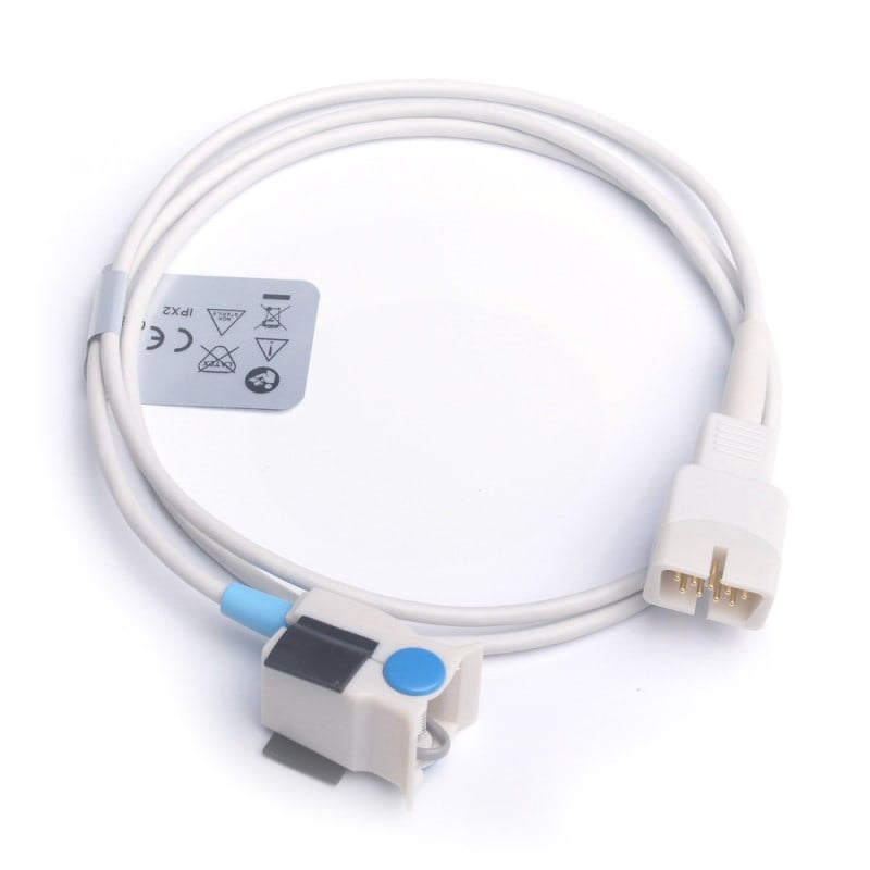 SpO2-Sensor von Bistos - weiches Kabel und patientenfreundliches Design - Med-Praxisbedarf