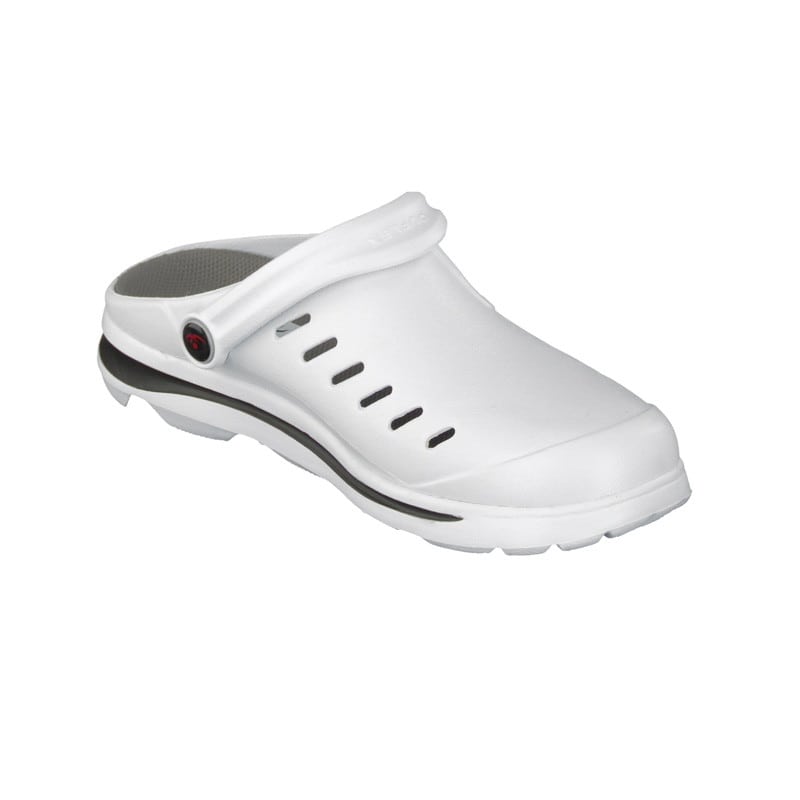 chung-shi Dux Ortho Clog Seitenansicht - orthopädischer Clog für Freizeit und Berufsalltag - Med-Praxisbedarf
