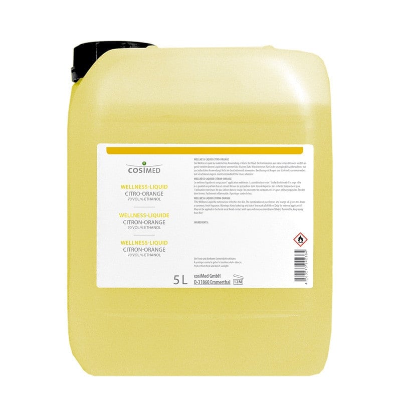 Wellness-Liquid Citro-Orange Detail - frisches Duftöl für Therapie und Wellness - Med-Praxisbedarf