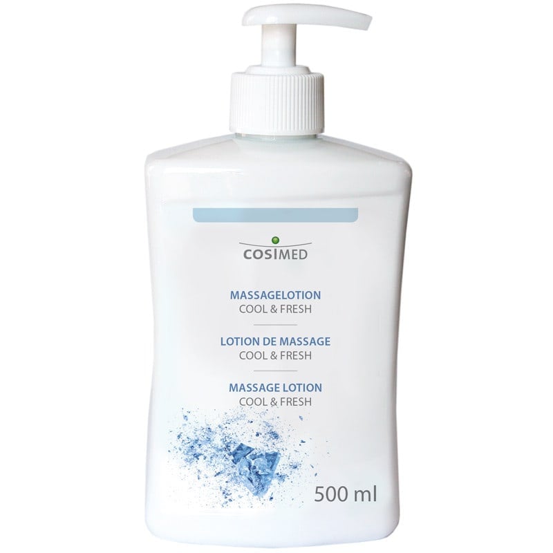 cosiMED Massagelotion - dermatologisch getestetes Massagegel, schnell einziehend, rückfettend - Med-Praxisbedarf