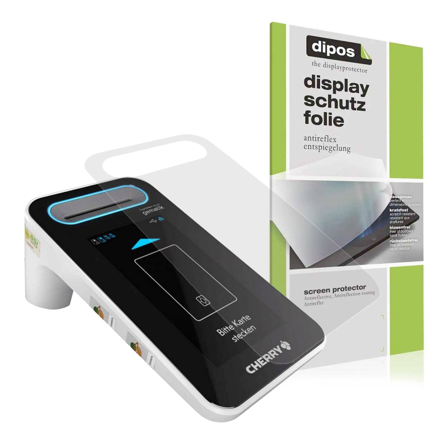 dipos Displayschutzfolie für Cherry ST-1506 | EAN 4070015027237 | günstig kaufen