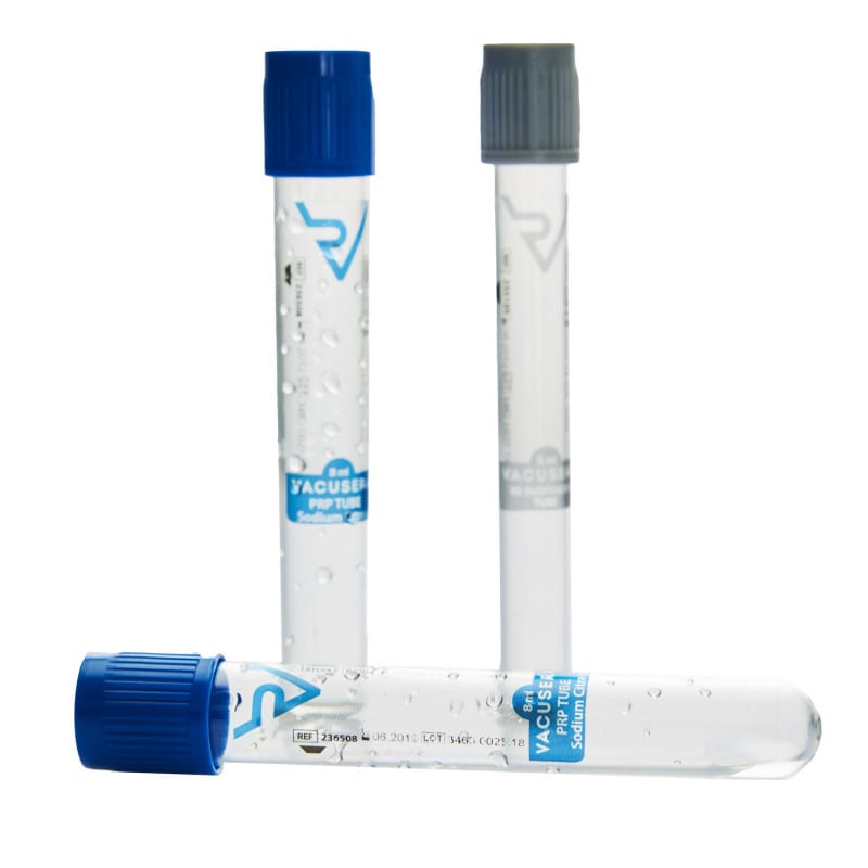 Vacusera PRP Röhrchen - Medizinprodukt Klasse IIb für hochkonzentriertes PRP - Med-Praxisbedarf