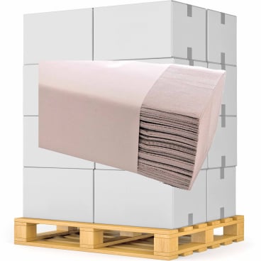 1-lagiges Handtuchpapier 25x23 cm - Standardprodukt für Klinik und Pflegeeinrichtung - Med-Praxisbedarf