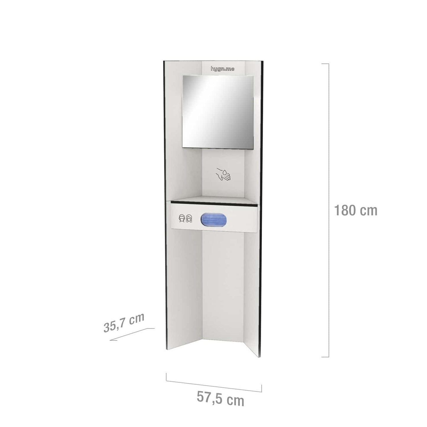 hygn.me Station I Detail Bedienung - intuitive Sensor-Technologie - Med-Praxisbedarf