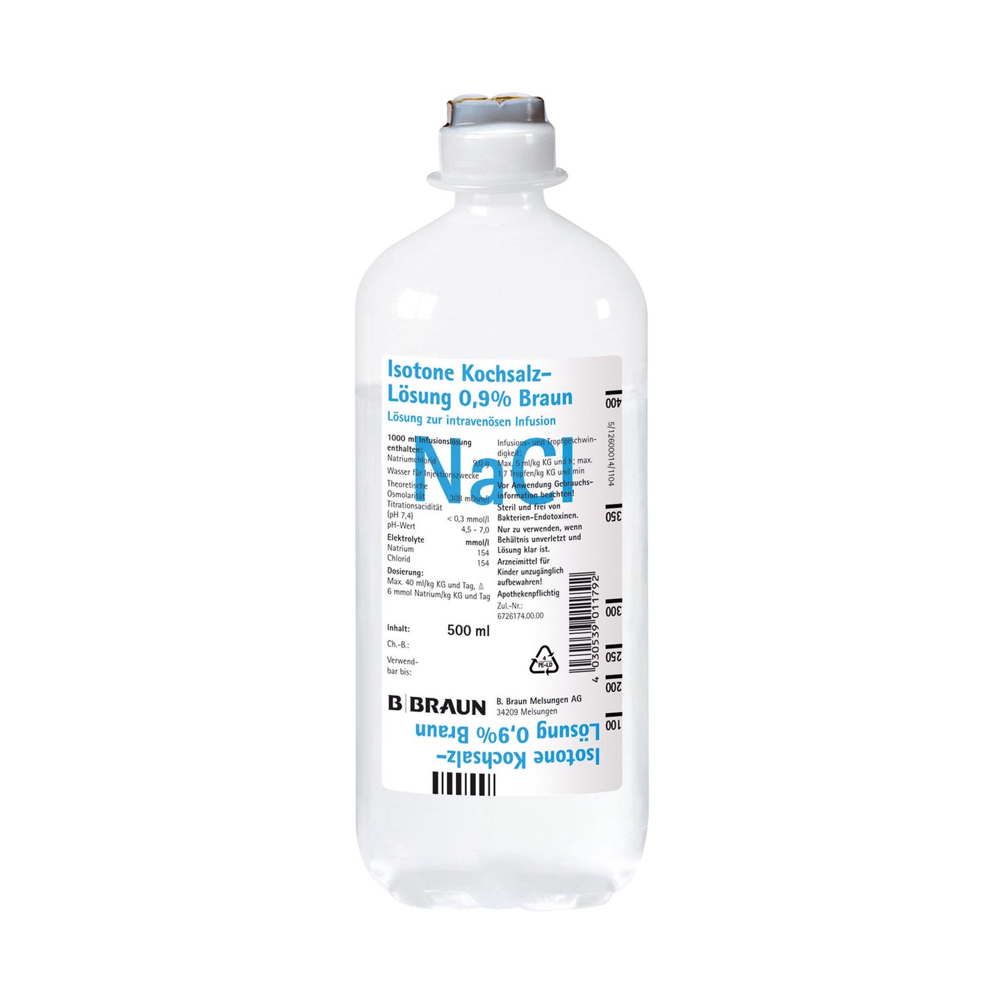 Isotone Kochsalzlösung 0,9% | EAN 4030539003179 | PZN 08609255 | günstig kaufen