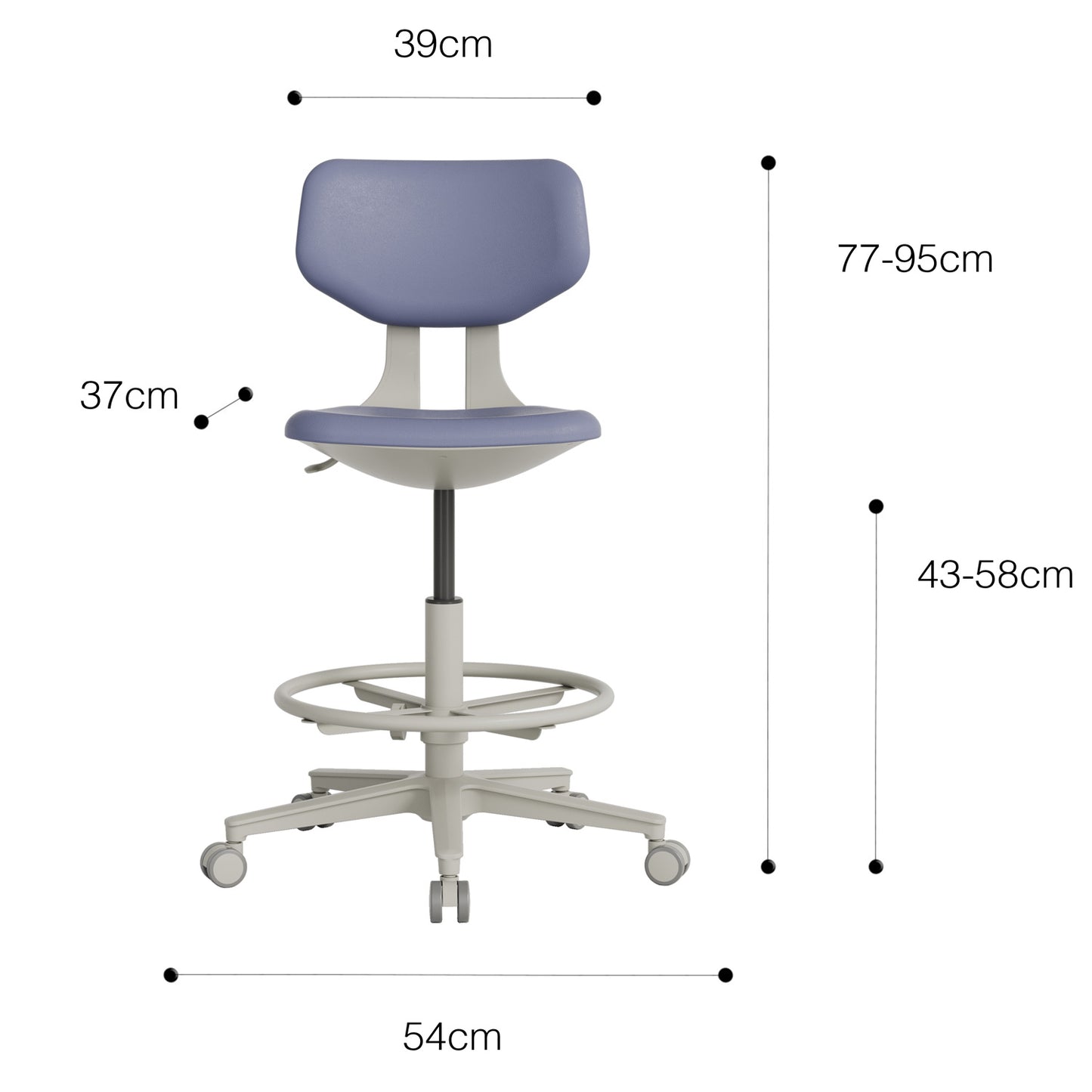 Laborhocker «FLORENCE» | EAN 4262431094041 | günstig kaufen