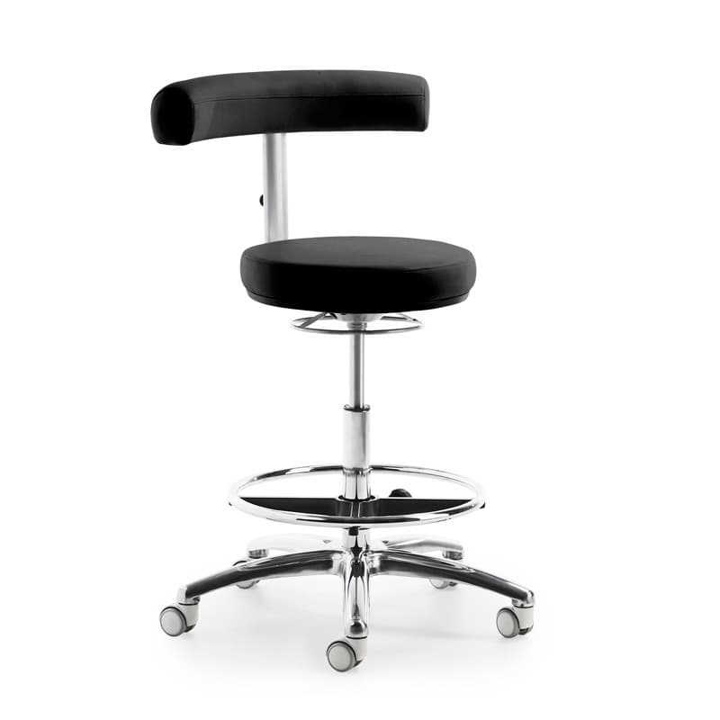 MyQuIZZ Funktionshocker für Großgewachsene - höhenverstellbar von 54 bis 74 cm - Med-Praxisbedarf