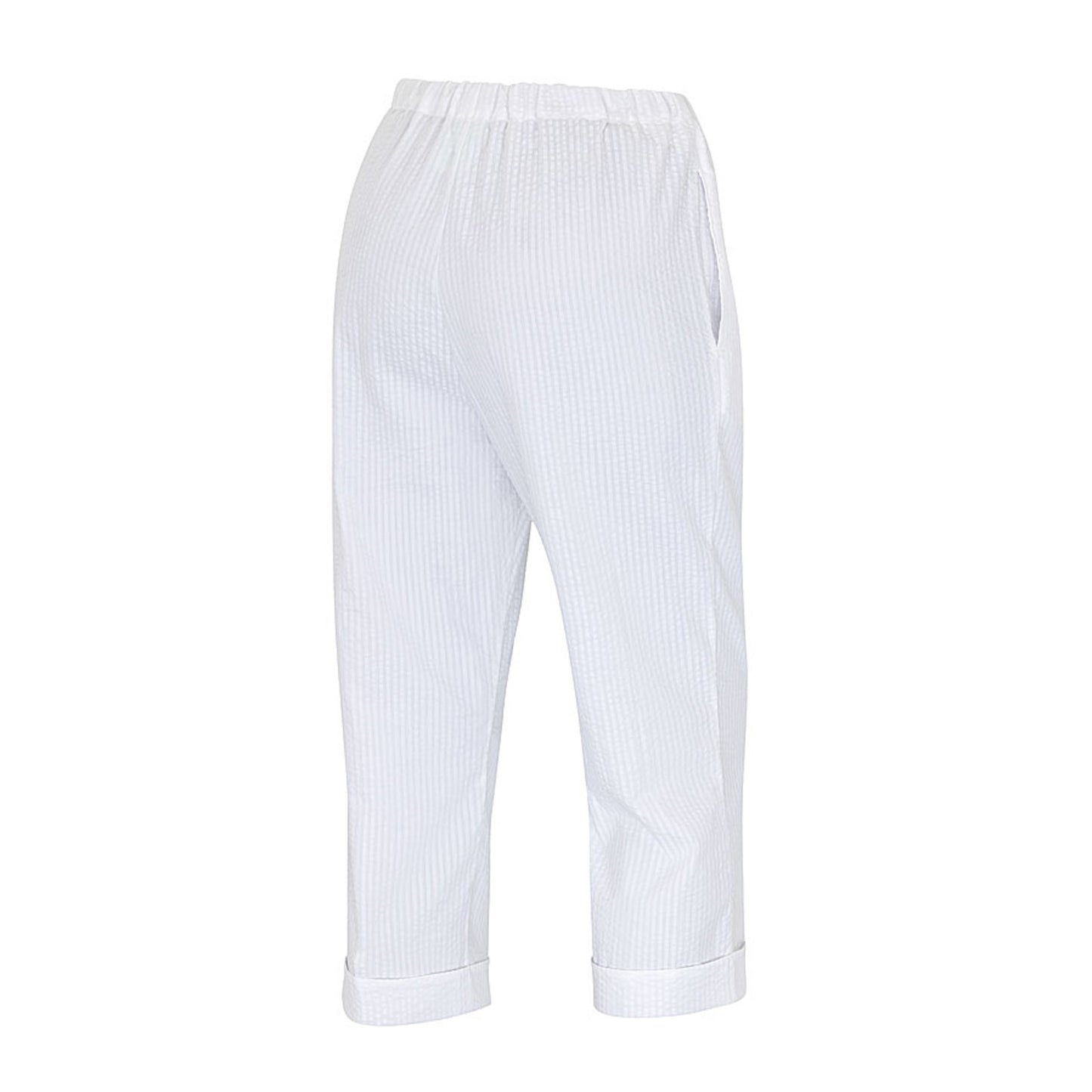Seersucker ¾ Hose für Damen | günstig kaufen