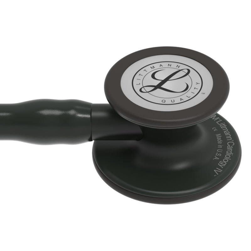 Littmann Cardiology IV Stethoskop - ergonomische Ohrbügel aus Edelstahl, individuell einstellbar - Med-Praxisbedarf