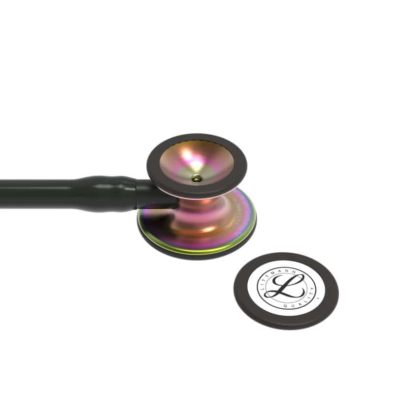 Littmann Cardiology IV Stethoskop - Stethoskop in grauer Farbe mit superior Akustik - Med-Praxisbedarf