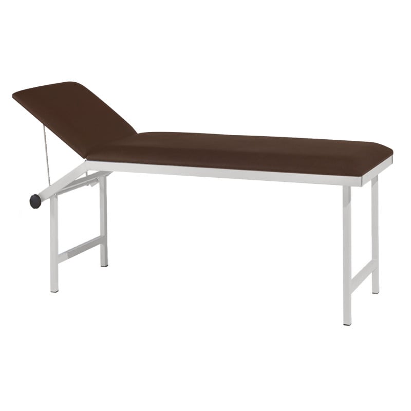 Untersuchungsliege mit Kopftieflagerung - Detailaufnahme der ergonomischen Kopfstütze - Med-Praxisbedarf