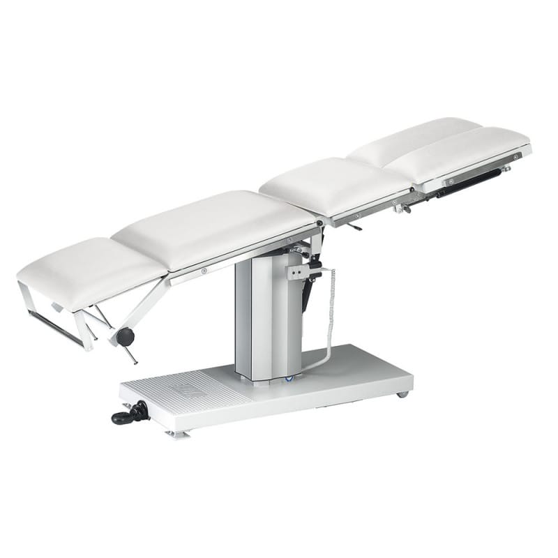 OP-Tisch POWER MAT in Seitenansicht - stabile Tischplatte, modernes Design - Med-Praxisbedarf