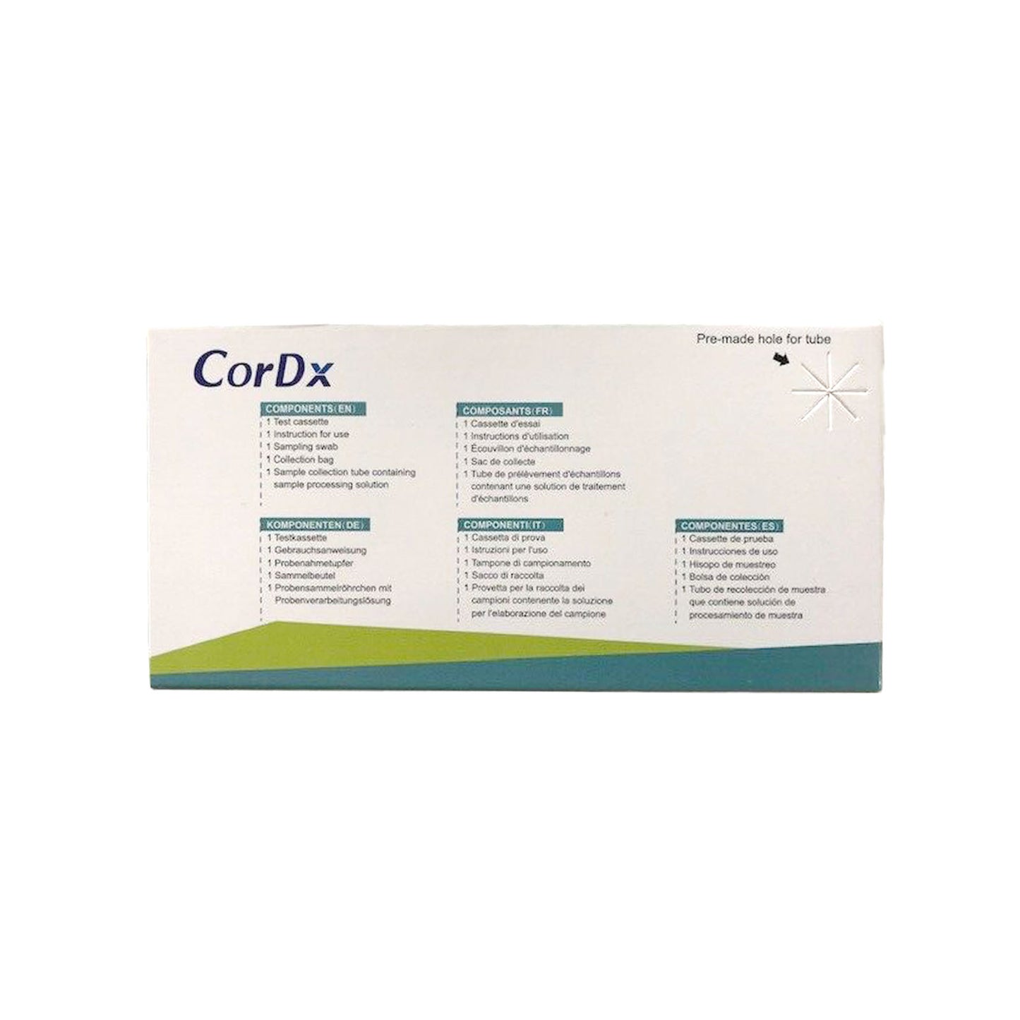 Durchführung CorDx Kombi Test - Abstrichentnahme und Probenapplikation - Med-Praxisbedarf