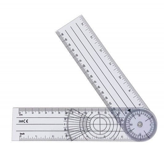 Goniometer Winkelmesser für Orthopädie und Physiotherapie - medizinisches Messinstrument von 1M4 UG - Med-Praxisbedarf