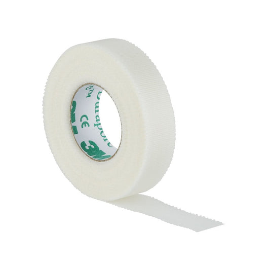 3M Durapore Fixierpflaster Rolle - hautfreundliches Klebepflaster für Klinik und Praxis - Med-Praxisbedarf
