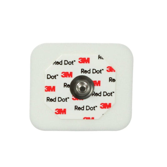 3M Red Dot Universal-EKG-Elektrode - für Langzeit-EKG mit Tragedauer bis zu 5 Tagen - Med-Praxisbedarf