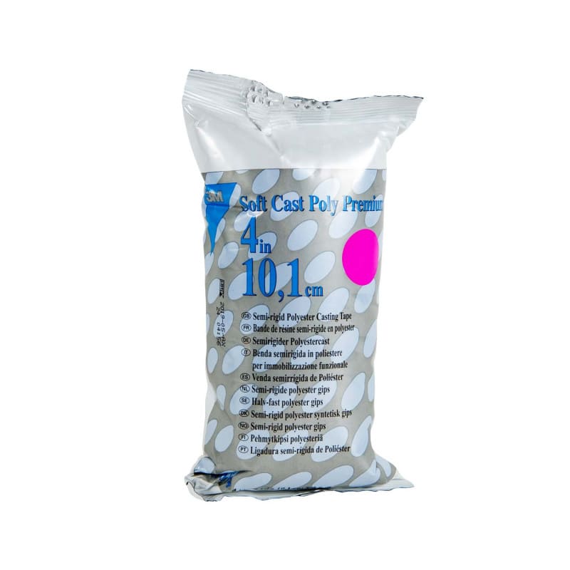 3M Soft Cast Poly Premium blau - semi-rigider Stützverband in Blau, langlebig - Med-Praxisbedarf