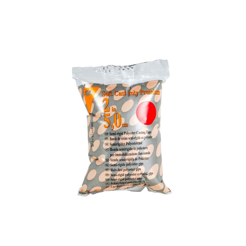 3M Soft Cast Poly Premium Verbandrolle - semi-rigid aus Polyester, Premium-Qualität - Med-Praxisbedarf