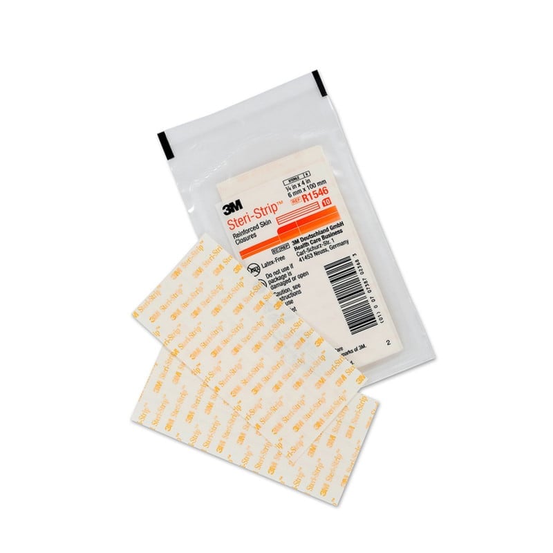 Steri-Strip Streifen Größe 6mm x 75mm - wasserfest, für Arztpraxen - Med-Praxisbedarf