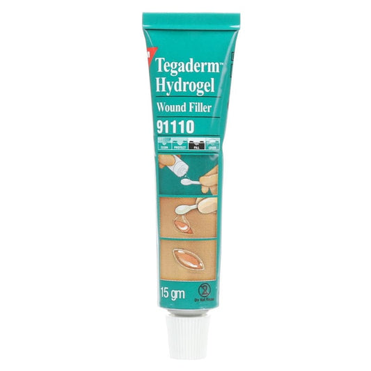 Tegaderm Hydrogel Wundgel von 3M - amorph, konservierungsmittelfrei für sterile Gazen - Med-Praxisbedarf