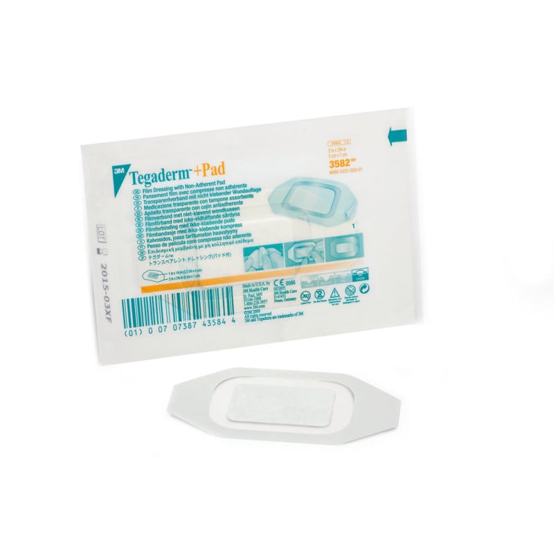 3M Tegaderm + Pad Fertigverband - wasserdicht, bakteriendicht mit Safer Core - Med-Praxisbedarf