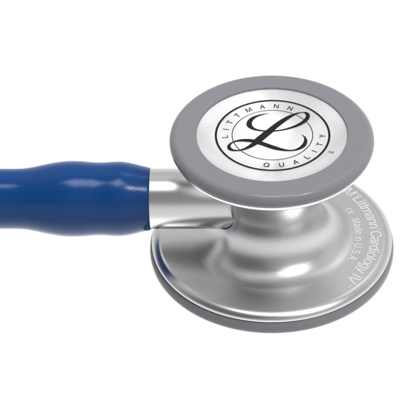 Littmann Cardiology IV Stethoskop Detail Bruststück - beidseitig verwendbares Diaphragma und Glocke - Med-Praxisbedarf