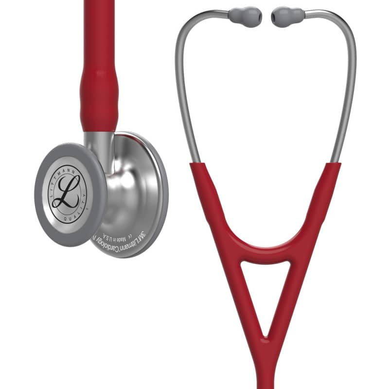 Littmann Cardiology IV Stethoskop - Nahaufnahme des 3M Logos auf der Membran - Med-Praxisbedarf