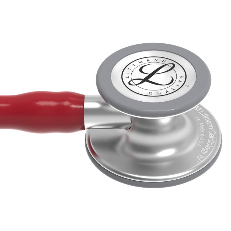 Littmann Cardiology IV Stethoskop - Komplettansicht des medizinischen Stethoskops in Grün - Med-Praxisbedarf