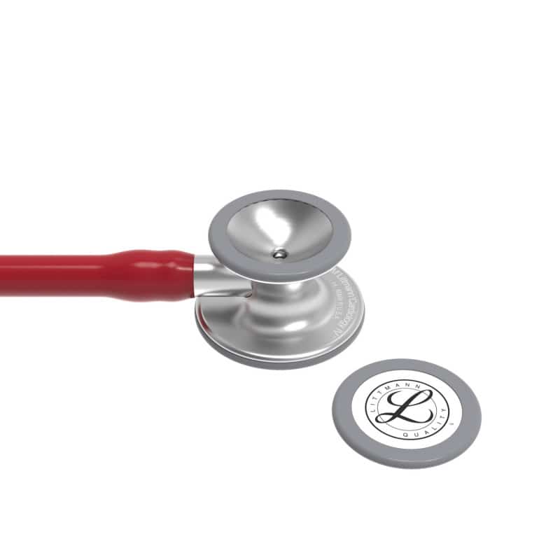Littmann Cardiology IV Stethoskop - Ergonomische Ohrstücke aus Edelstahl - Med-Praxisbedarf