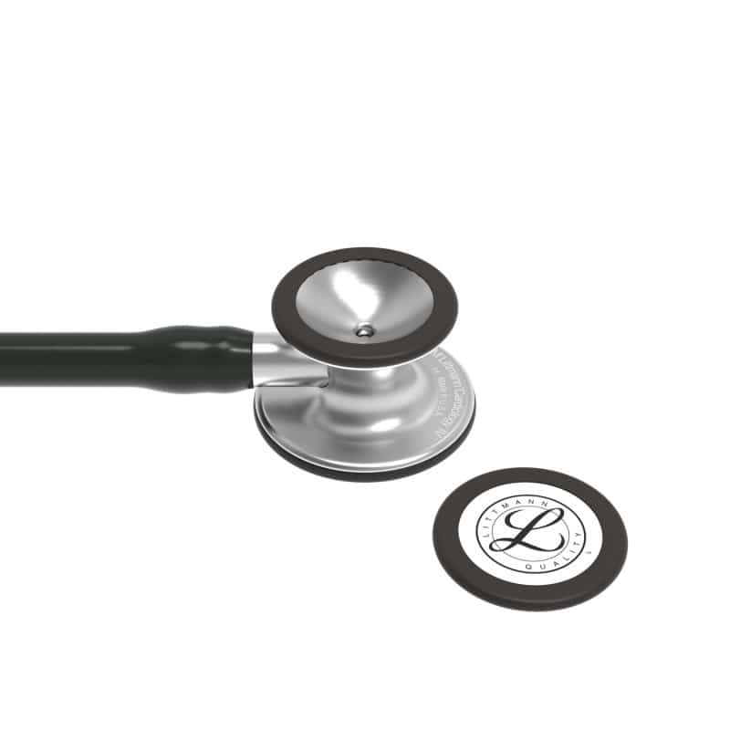 Littmann Cardiology IV Stethoskop - Doppelkopf in Schwarz mit Glocke und Membran - Med-Praxisbedarf