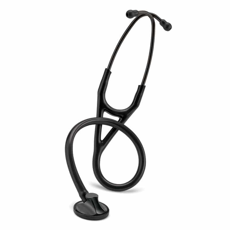 Littmann Master Cardiology Stethoskop grau - ergonomische Ohrbügel, versiegelte Membran - Med-Praxisbedarf