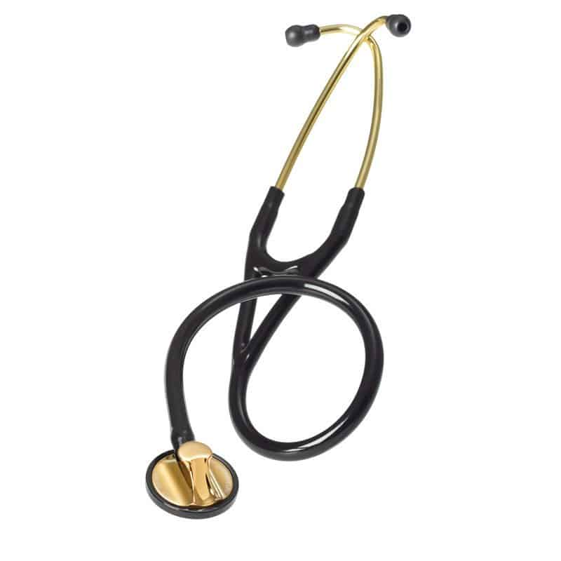 Littmann Master Cardiology Stethoskop Nahaufnahme Ohrbügel - anatomisch geformt, aus Edelstahl - Med-Praxisbedarf