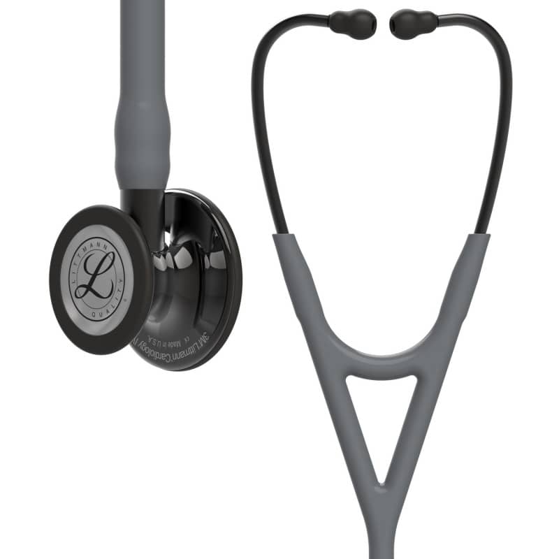 Littmann Stethoskop Stem-Edition - schwarzes Bruststück mit Stem-Logo, Cardiology IV - Med-Praxisbedarf