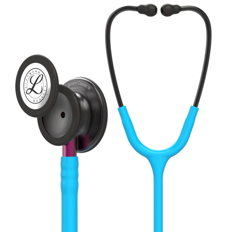 Stem-Edition Stethoskop Littmann Classic III - komplettes Set mit robustem Schlauch in klassischem Design - Med-Praxisbedarf